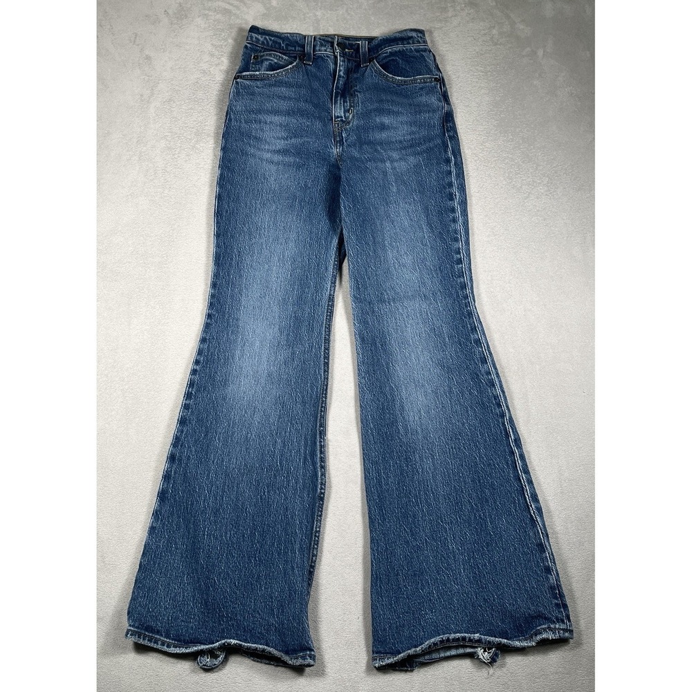 Levi's 70's High Flare Vintage Jeans‎ Premium Denim Size 24